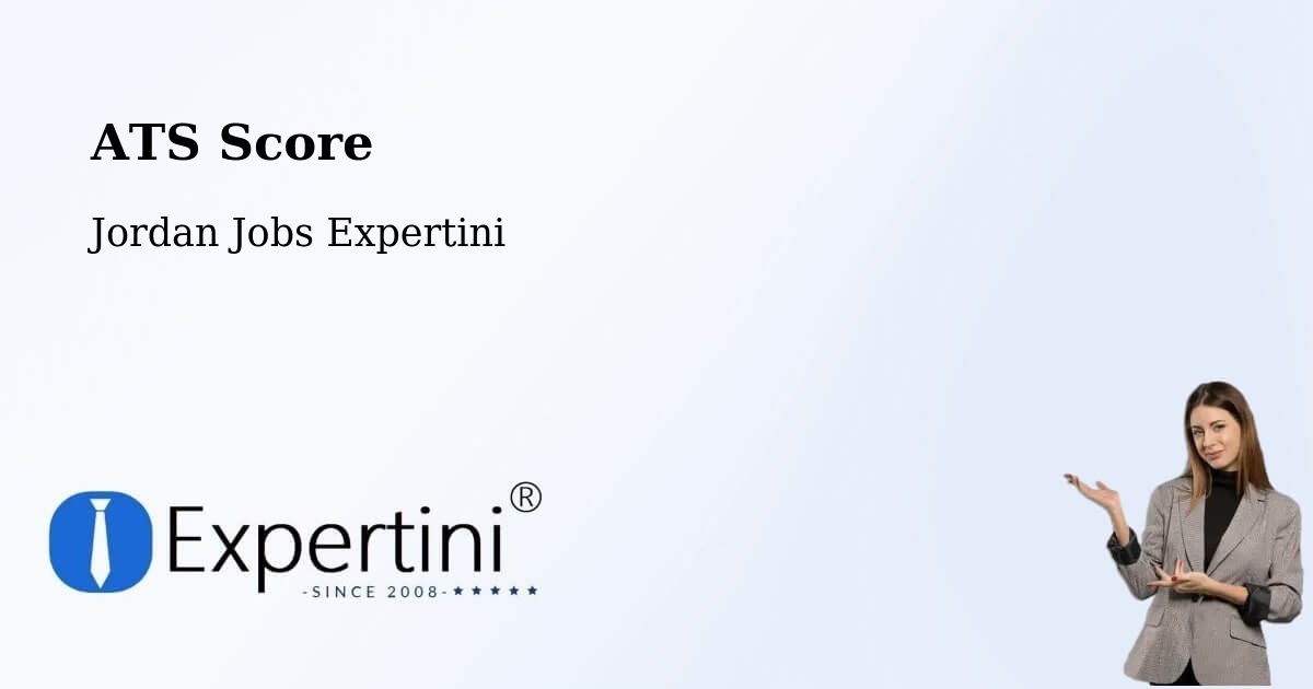 Resume ATS Score & Job Description Match Tool – Şabḩā - Jordan Jobs Expertini
