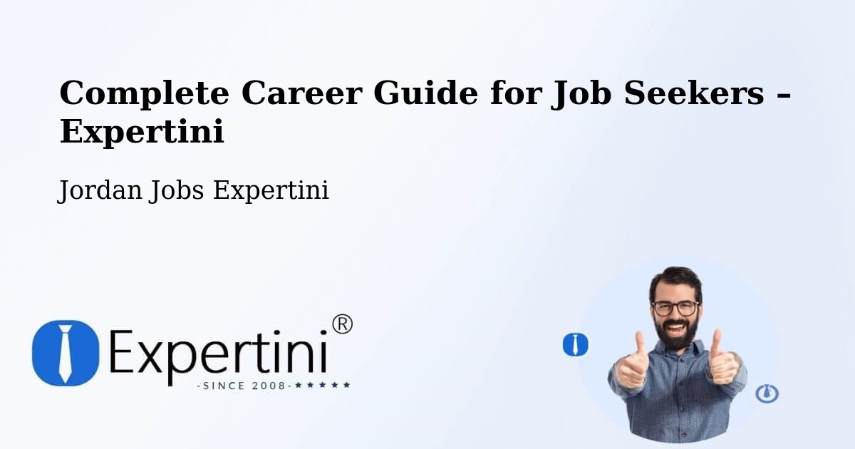 Career Guide for Job Seekers – Şabḩā - Şabḩā, Jordan Jobs Expertini