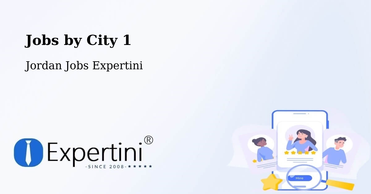 City Jobs in Jordan - Expertini