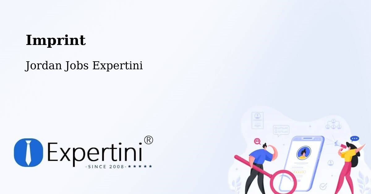 Imprint – Şabḩā - Jordan Jobs Expertini